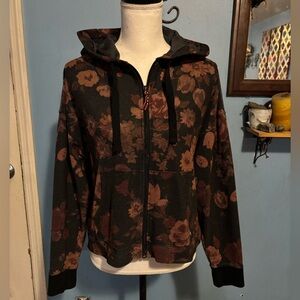 Burton Durable Goods, Floral, Full Zip, Hoodie